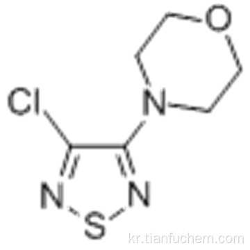 3- 클로로 -4- 모르 폴리 노 -1,2,5- 티아 디아 졸 CAS 30165-96-9